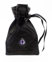 Dragon Eye RPG DnD Dice Bag: Black